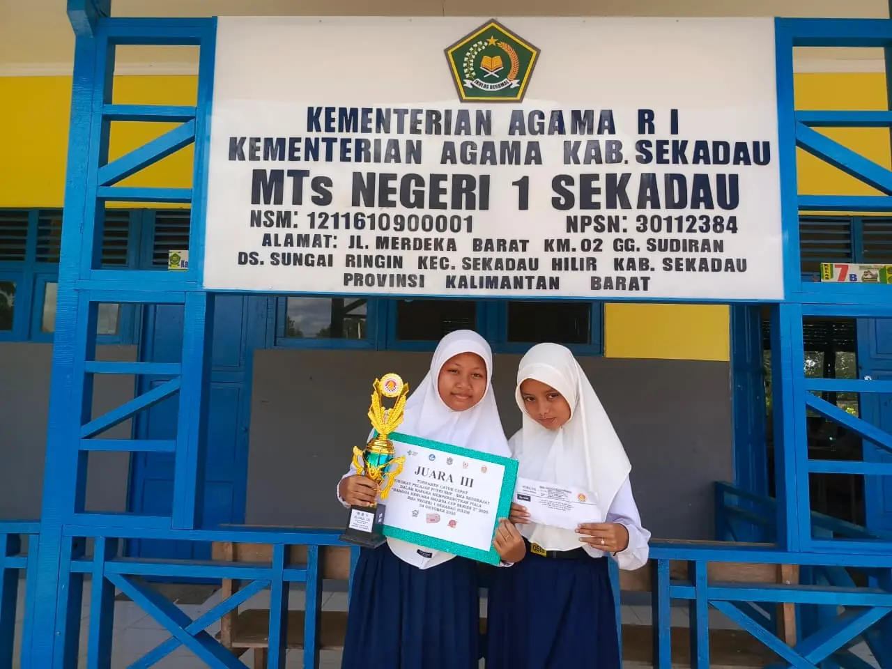 Juara Turnamen Catur Tingkat Pelajar 2025
