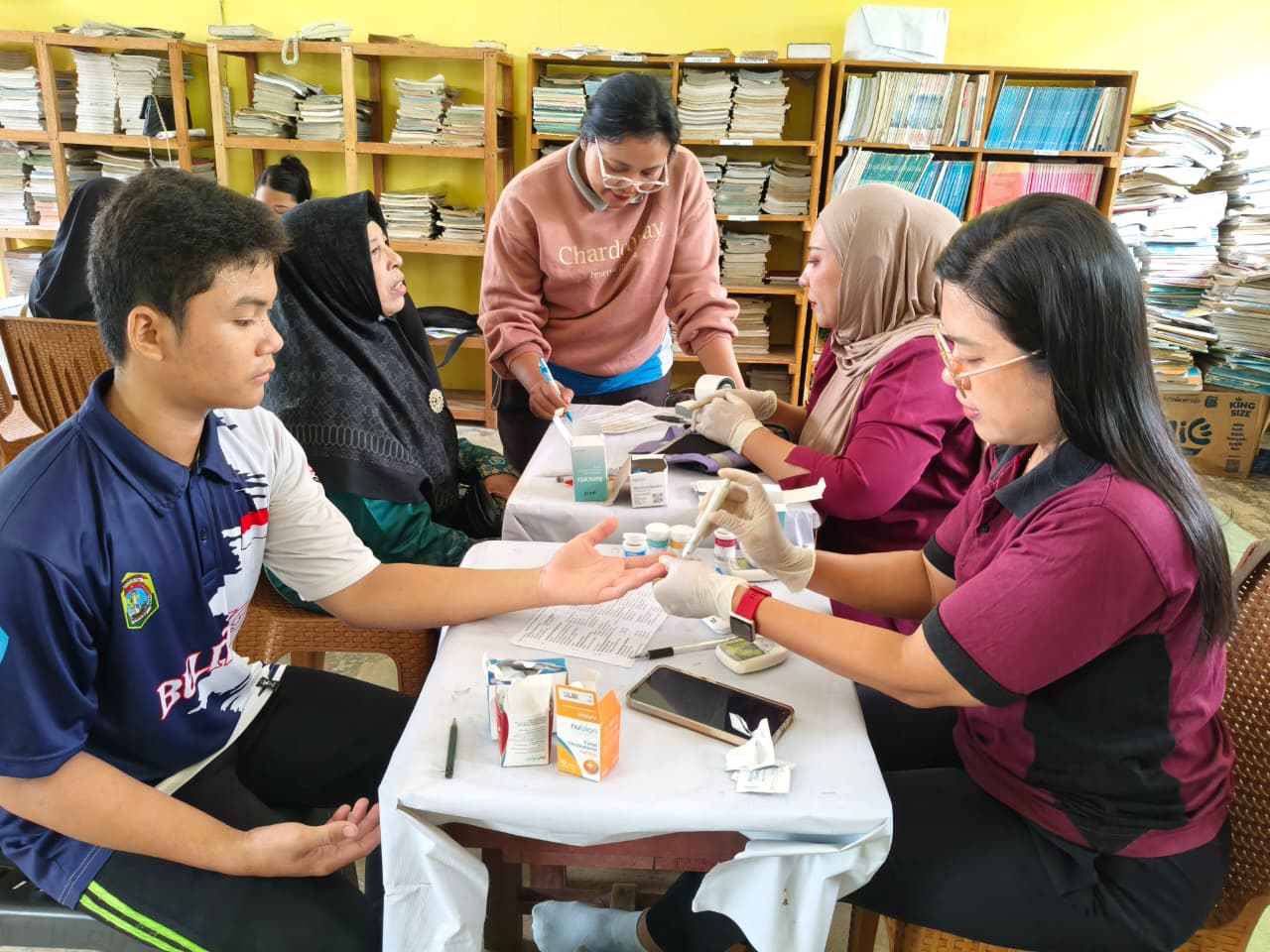 Cek Kesehatan Gratis bagi Warga MTs Negeri 1