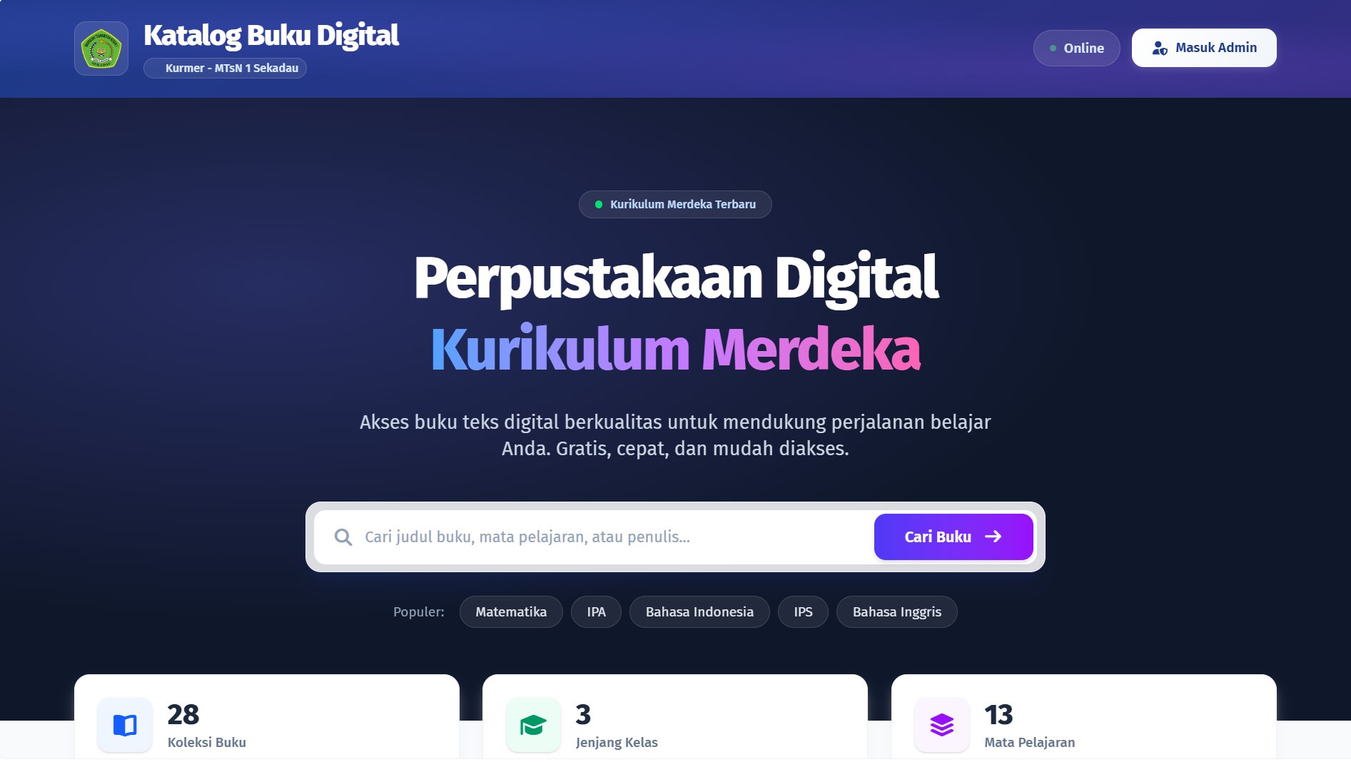Menembus Batas Ruang Baca: Inovasi Katalog Buku Digital